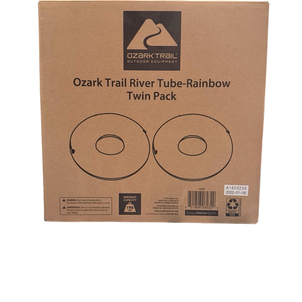 Ozark Trail Brown Kraft Box with Black Print